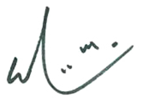 Signature of Prof. Simon Ho