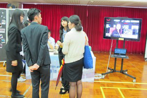 BJC counter staff addressed enquiries from the guests