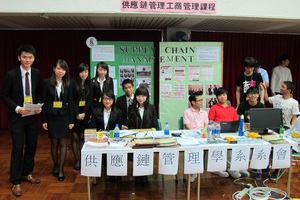 A group photo of SCM counter staff