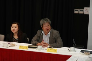Forever W. Y. Sze, Assistant Director of Broadcasting expressed his views at the meeting 