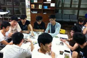Hot pot & card game