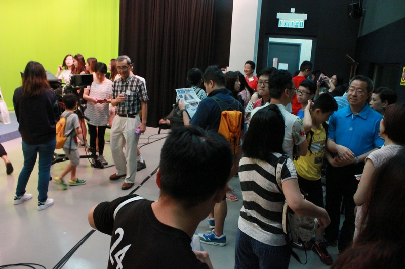 Alumni heap praised the state-of-the-art facilities of the BJC TV studio