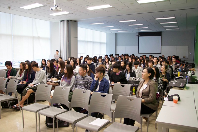 Over 120 students and staff participated in the Briefing Session