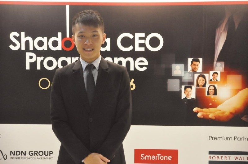 Mr Law Cheuk Kit, Andrew won the Classified Post’s “Shadow a CEO Programme”
