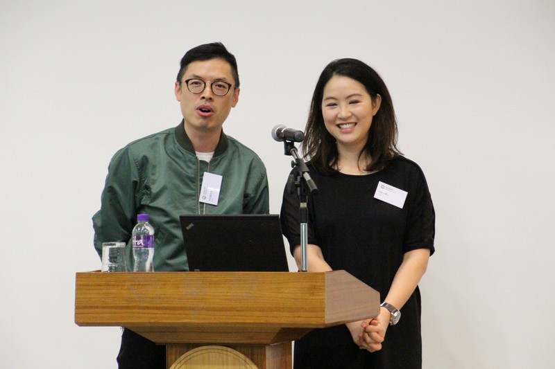 Dr Kaman Lee and Mr Earnest Li discussed media ethics with students