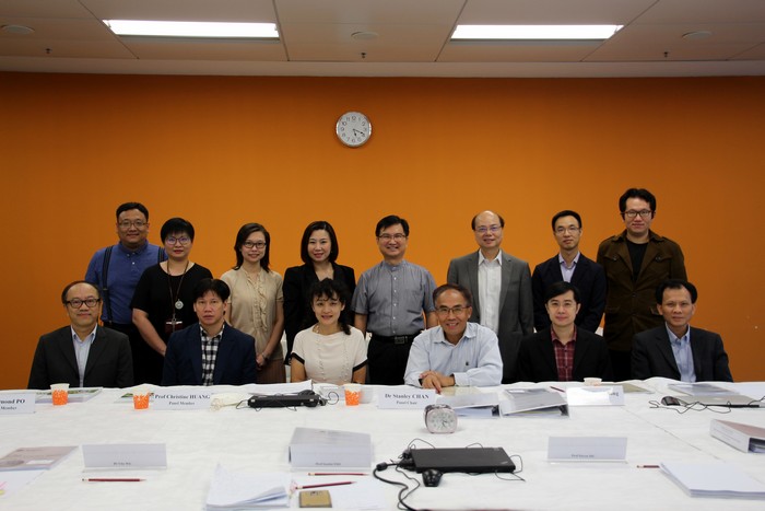 Group photo of IAP members and Professors and Lecturers of the School of Communication