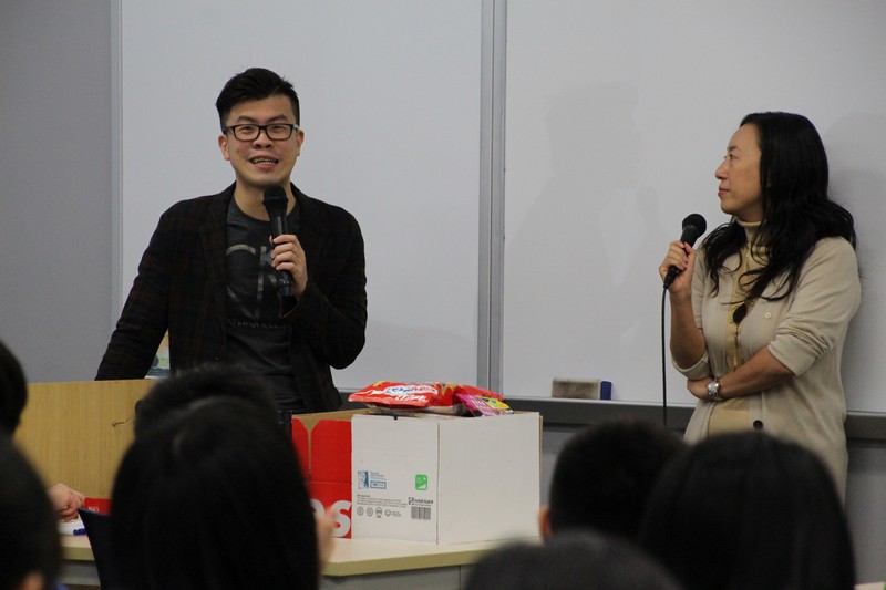 Dr Meily Cheung, Assistant Professor, and Mr Brian So, Senior Lecturer, were invited to be the speakers