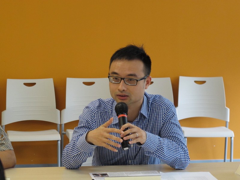 Dr Chris Shen provided valuable opinions on academic issues