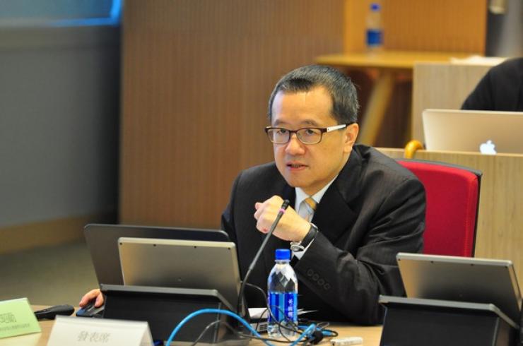 Mr Pan Tsu-yin, Vice President of News Department & VP of EBC Platform Integration, delivered a speech