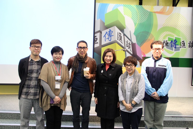 Group Photo of Mr Cheung, Miss Ng and BJC teachers