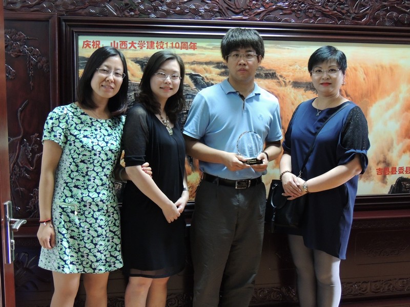 Two teachers with five students visited the Faculty of Arts of Shanxi University