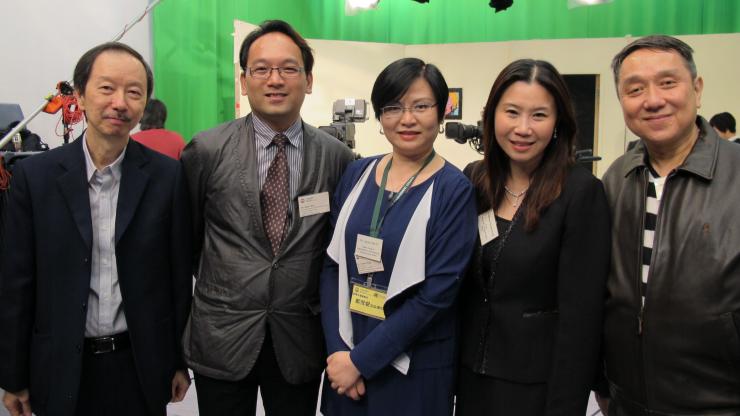 BJC professors visited HKBU