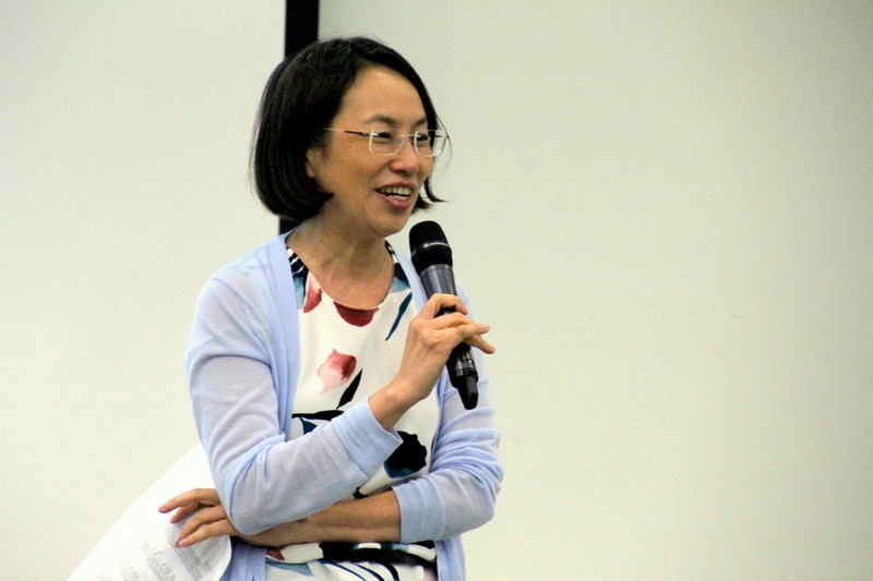 Ms Sharon Chen introduced the newly launched “TV Lab Production Practicum Workshop”