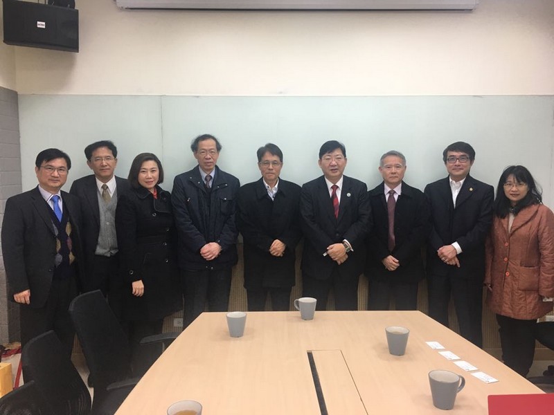 Group photo of HSMC delegation and Management of Fu Jen Catholic University