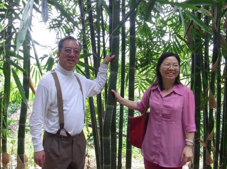 Mr Martin Tam and Prof Wong