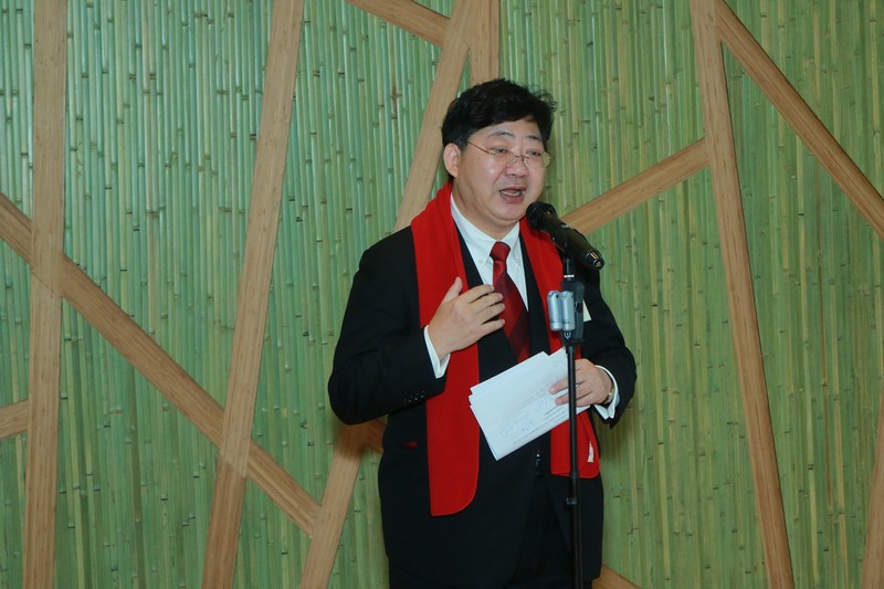 President Ho introduced the College’s latest developments