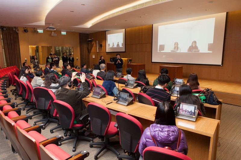 Visit to Fung Yiu King Hall (Conference Hall)