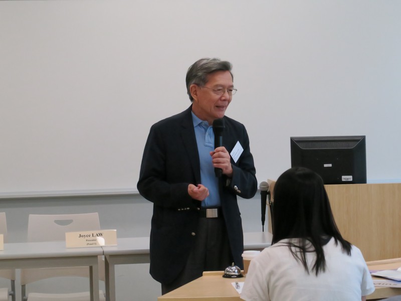 Dean Thomas Luk, School of Humanities, gave an opening remark