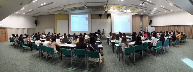 The IELTS Talk was well-received by our students