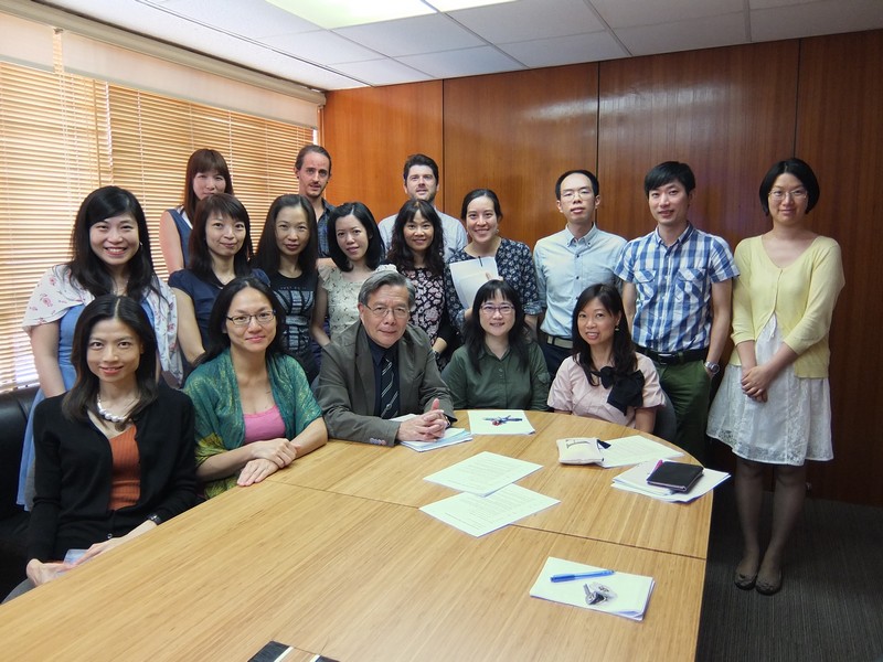 Dr Rebecca Ong, Dr Holly Chung and fellow teachers and professors