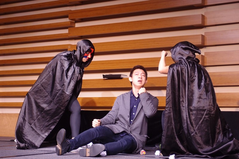 The winning student cast performed an adaptation of Christopher Marlowe’s Doctor Faustus in the Drama Competition