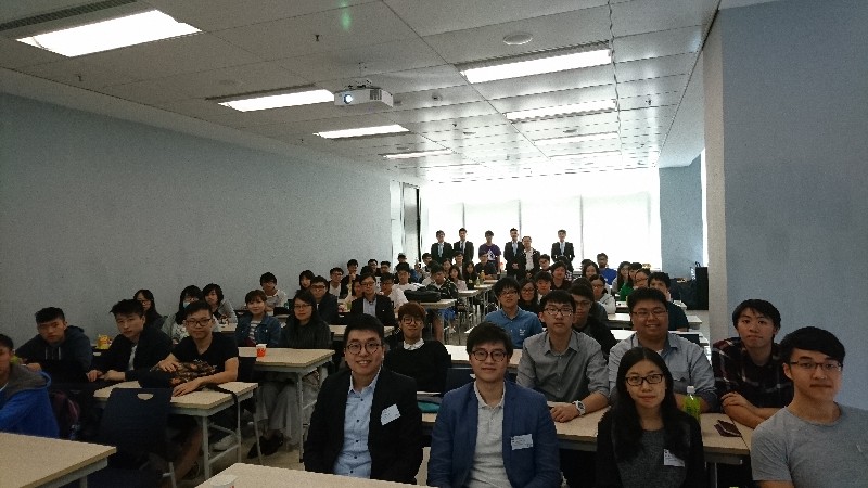 A group photo of guest speakers, staff and BSc-DSBI students