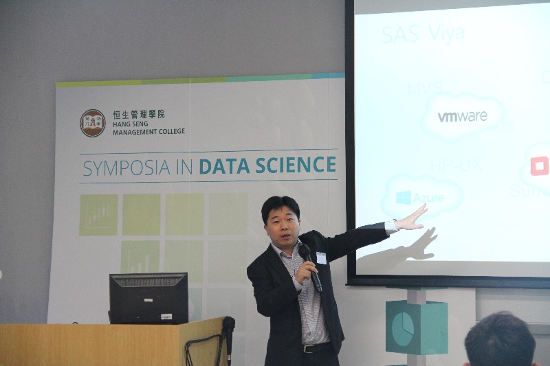 Mr Chung shared how big data impact daily life