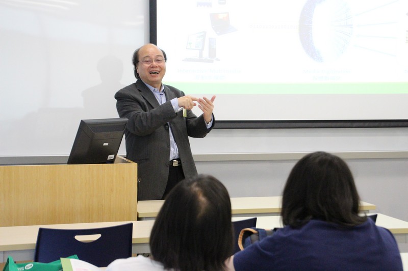 傳播學院蕭旭泰教授為融合媒體及傳播科技（榮譽）文學士課程主持講座