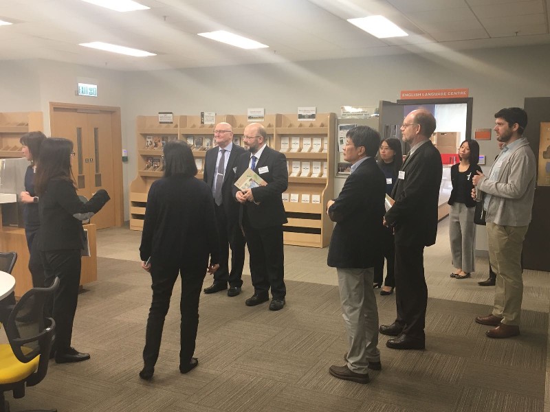 Panel members visited the BA-ENG’s teaching and learning facilities