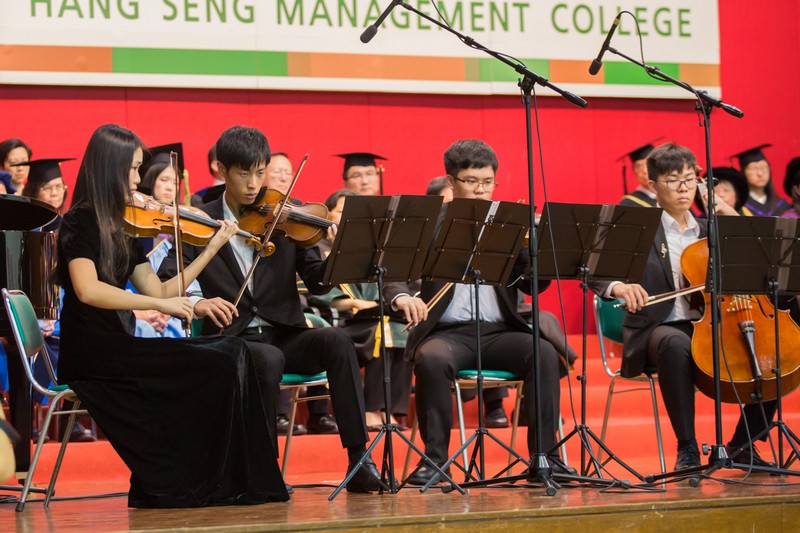 Music performance by the Sinfonietta