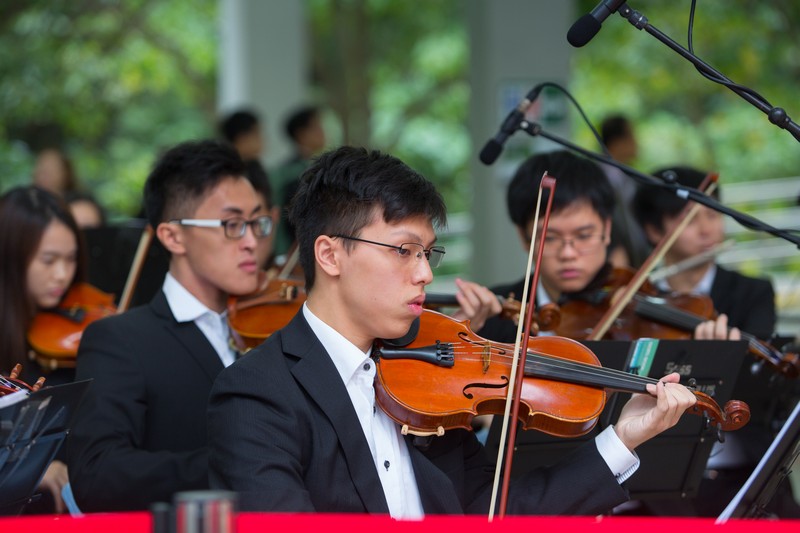 Music performance by the Sinfonietta for the Ceremony