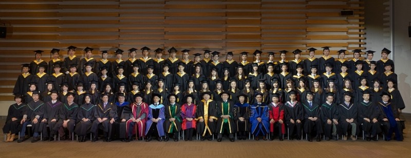 Graduating students of the BBA Programme in Banking and Finance Concentration and academic staff