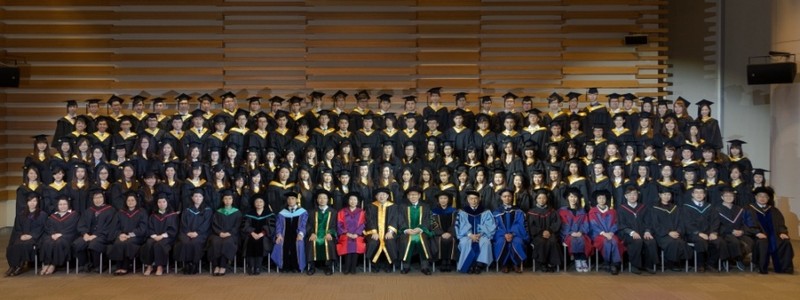 Graduating class of the BBA Programme in Accounting Concentration