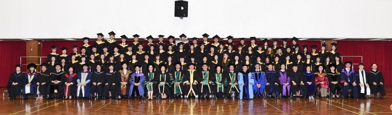Graduating students of the Bachelor of Business Administration (Marketing Concentration) and academic staff