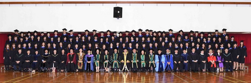 Graduating students of Bachelor of Journalism and Communication, and academic staff members