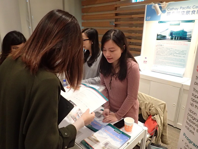學生查詢有關國泰航空飲食服務(香港)有限公司的就業機會