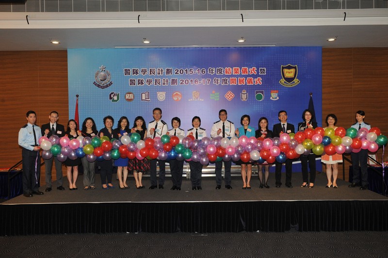 Ms Rebecca Chan, Director of Student Affairs, attended the Inauguration Ceremony