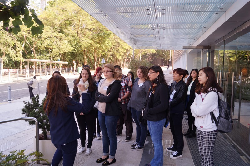 Before lunch, an orientation and a campus tour were conducted