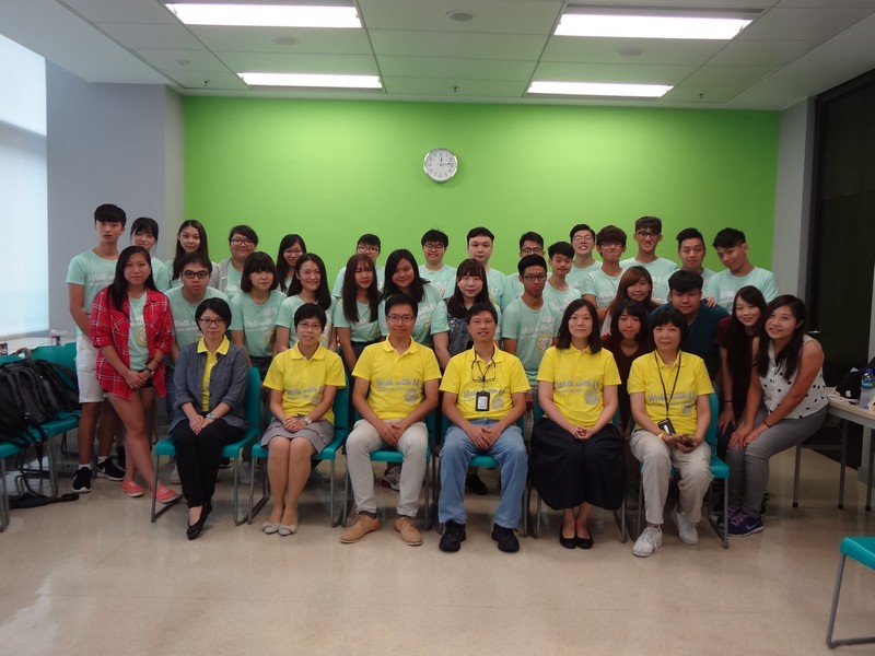 Group photo of the teaching staff and students of BA-CHI programme