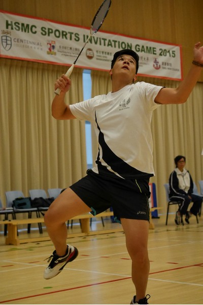 Scences of the badminton game