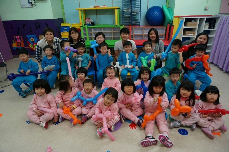 Kids were excited to see big brothers and sisters from HSMC