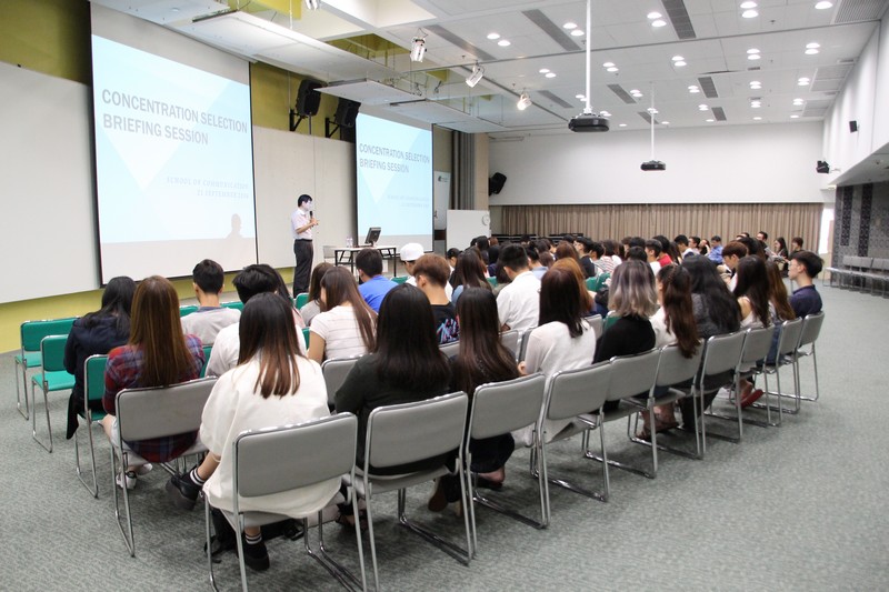 BJC Year 2 students attended the Briefing Session