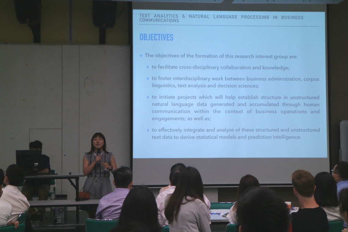 Dr Catherine Wong’s sharing