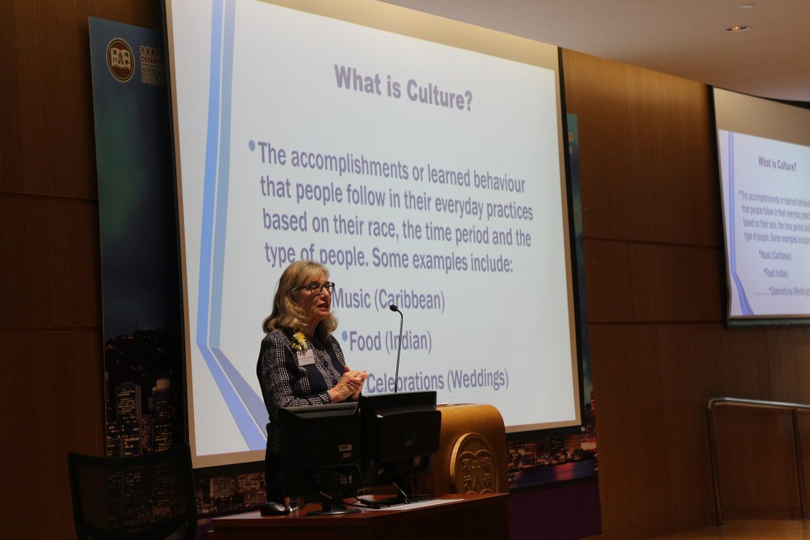 Professor Judy Zaichkowsky from Simon Fraser University shared her research on “The Ethics of Culture Erosion through Retail Globalisation”.