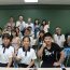 Group photo of Mr David Day, Chief Executive of the Tin Ka Ping Foundation; Professor Luk, Dean of School of Humanities and Social Science and Head of Department of English; teachers from the Department of English; and teachers and students from Dapu County Tin Ka Ping Experimental High School