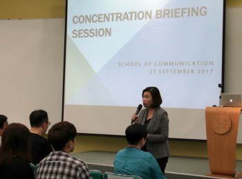 Bachelor of Journalism and Communication (Honours) Concentration Briefing Session