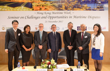 Seminar on Challenges and Opportunities in Maritime Disputes in Hong Kong Maritime Week