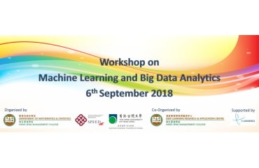 Workshop on Machine Learning and Big Data Analytics