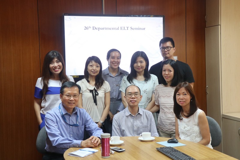 Group photo of teachers of the Department of English