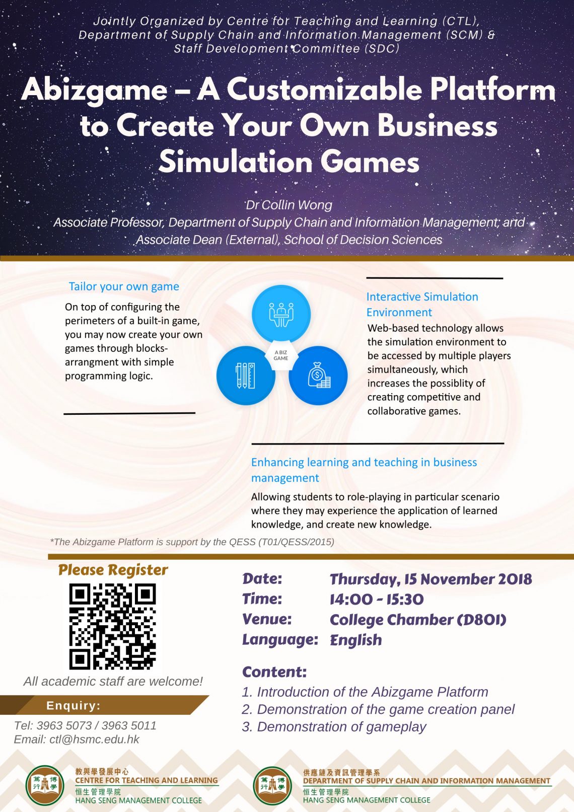 Abizgame – A Customizable Platform to Create Your Own Business Simulation Games